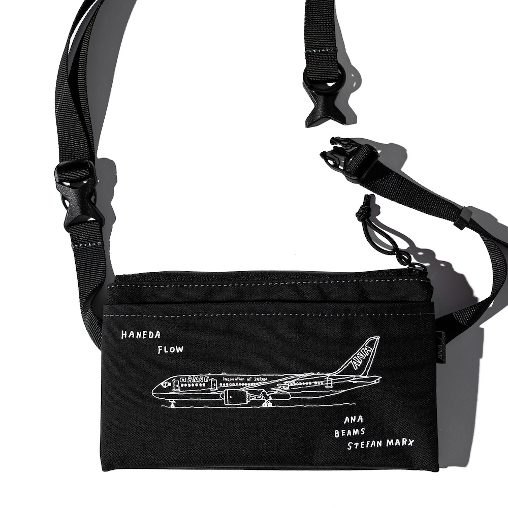 ANA × BEAMS 『AIRPLANE Multi Shoulder Pouch』