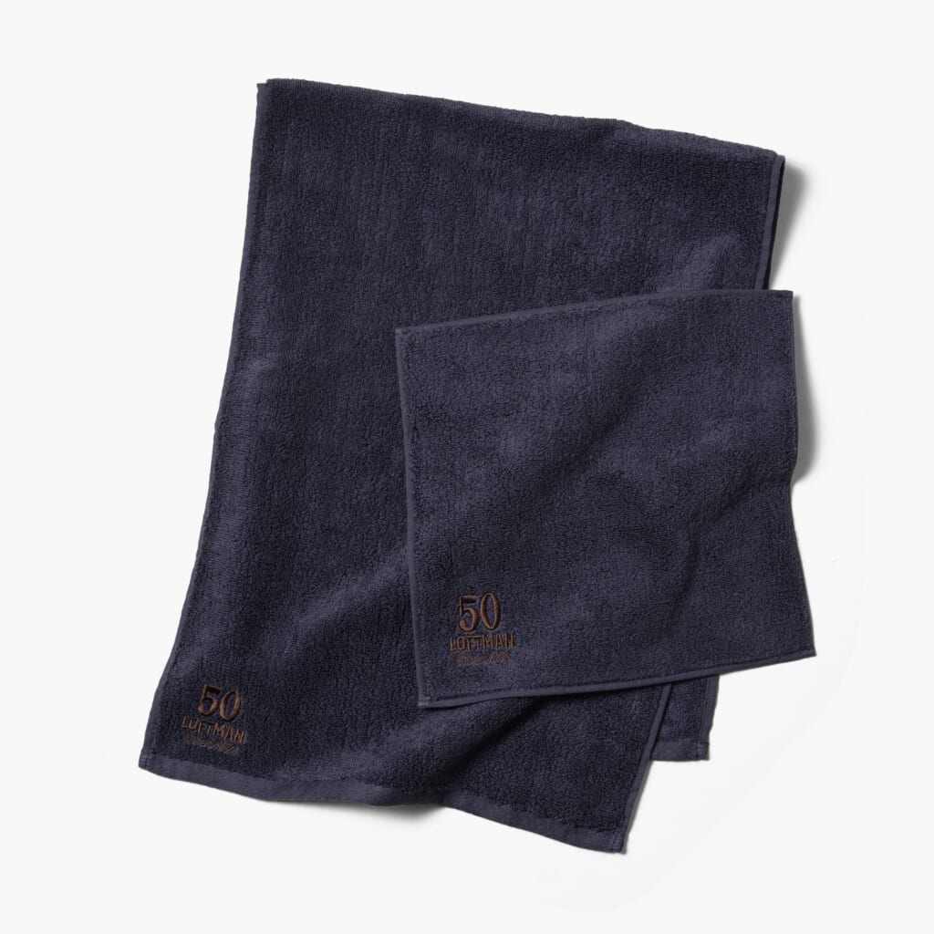 LOFTMAN×THING FABRICS 50TH TIP TOP 365 FACE TOWEL ¥2750、50TH TIP TOP 365 HAND TOWEL