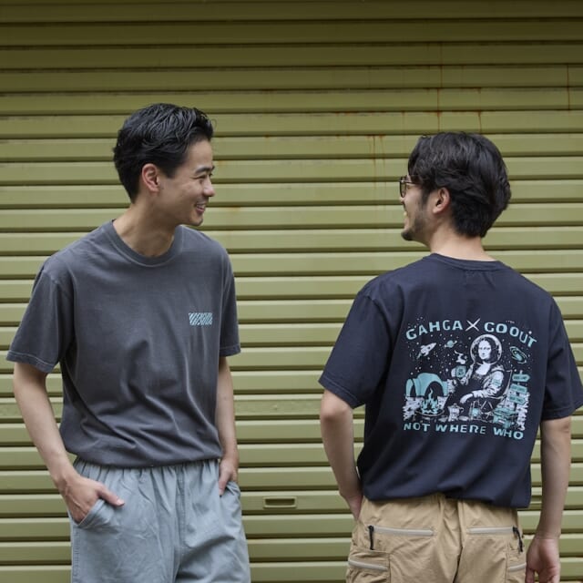 GAHGA×GO OUT　MONA GO Tシャツ