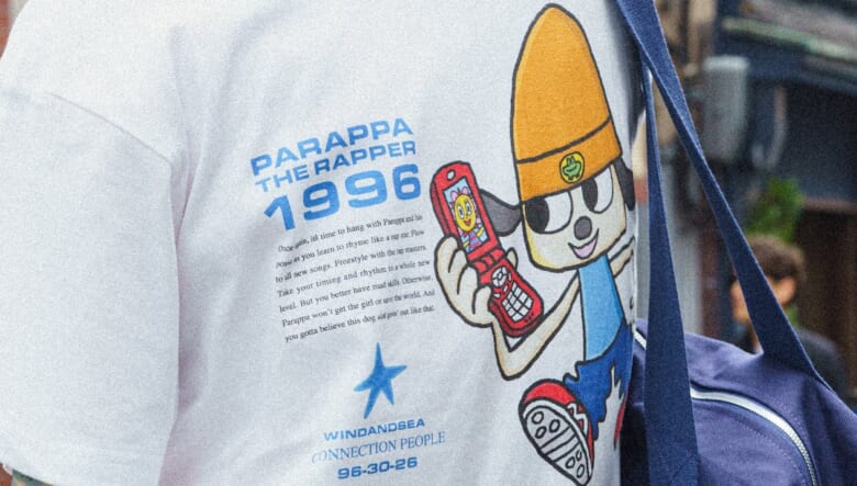 パラッパラッパー×ウィンダンシーのTシャツ