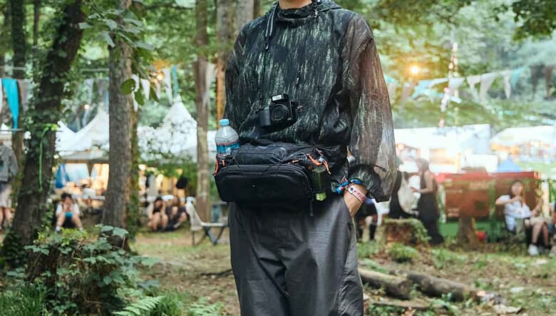 快適に野外活動できる機能系アイテムを多用。-FUJI ROCK FESTIVAL 2026-