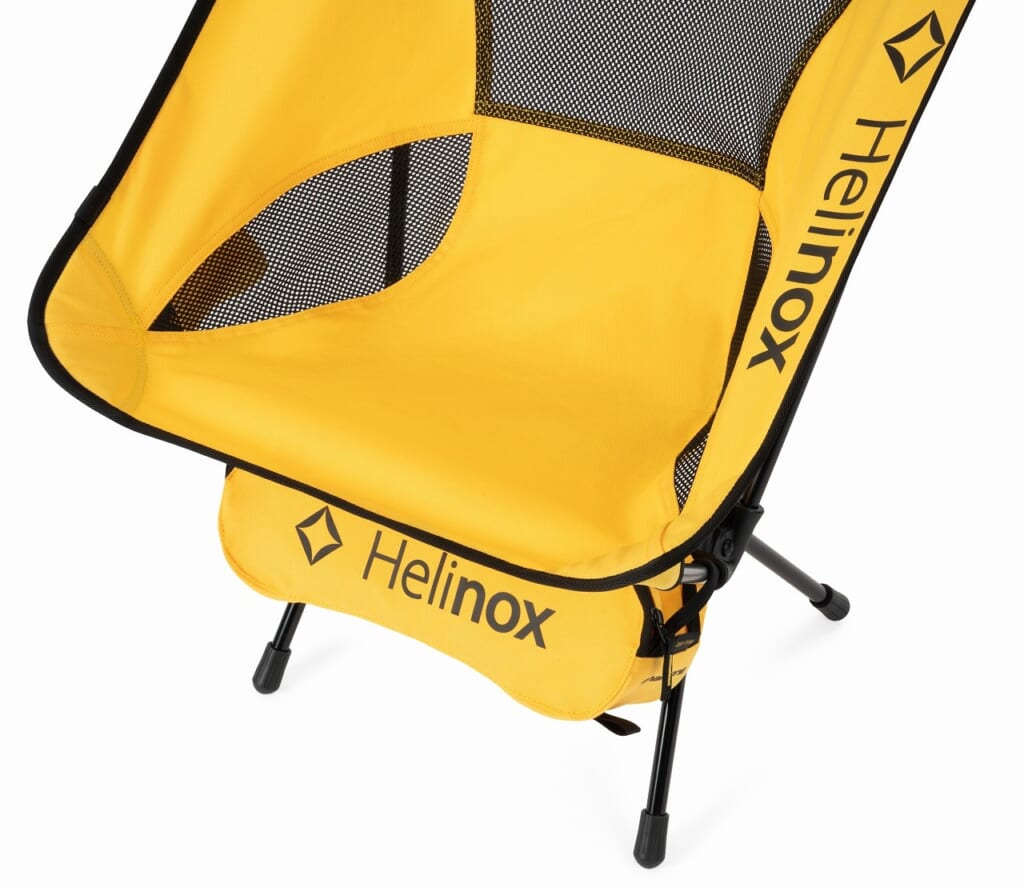 Helinox／Chair One Hon Yellow収納ケース装着