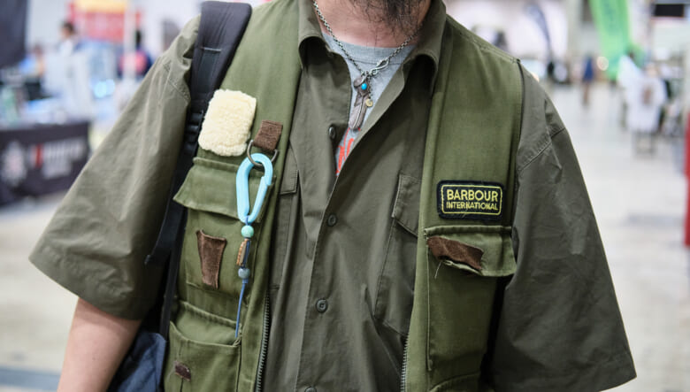 ギア感あるベストで無骨なルックスに。-TOKYO OUTDOOR SHOW 2026-