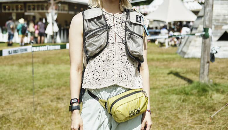 実用性グッズでフェス感をアピール。-FUJI ROCK FESTIVAL 2026-