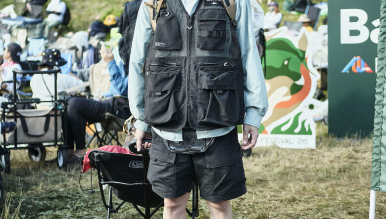 アウトドアアイテムの収納力を最大限に活かす。-FUJI ROCK FESTIVAL 2026-