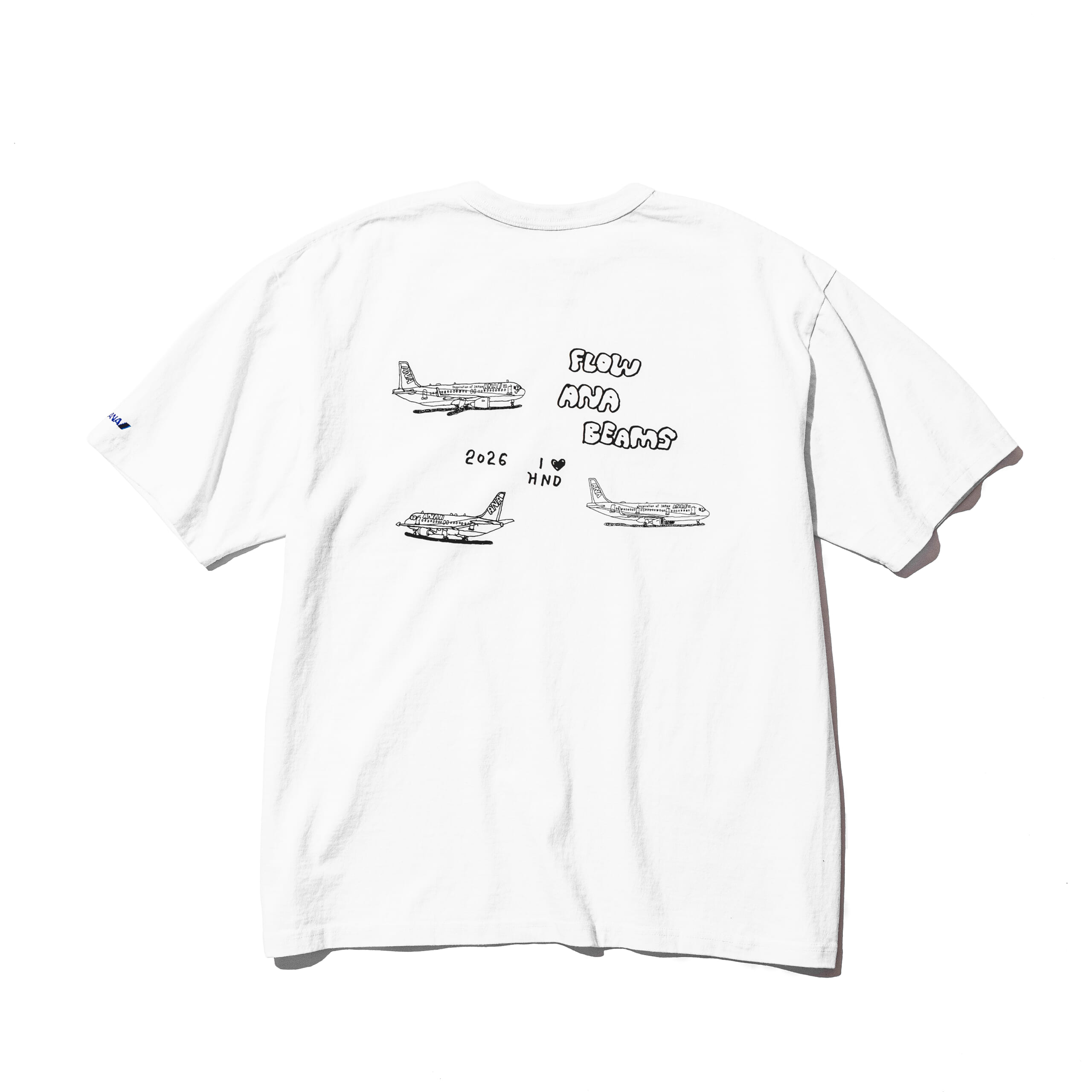 ANA × BEAMS『FLOW T-Shirt』