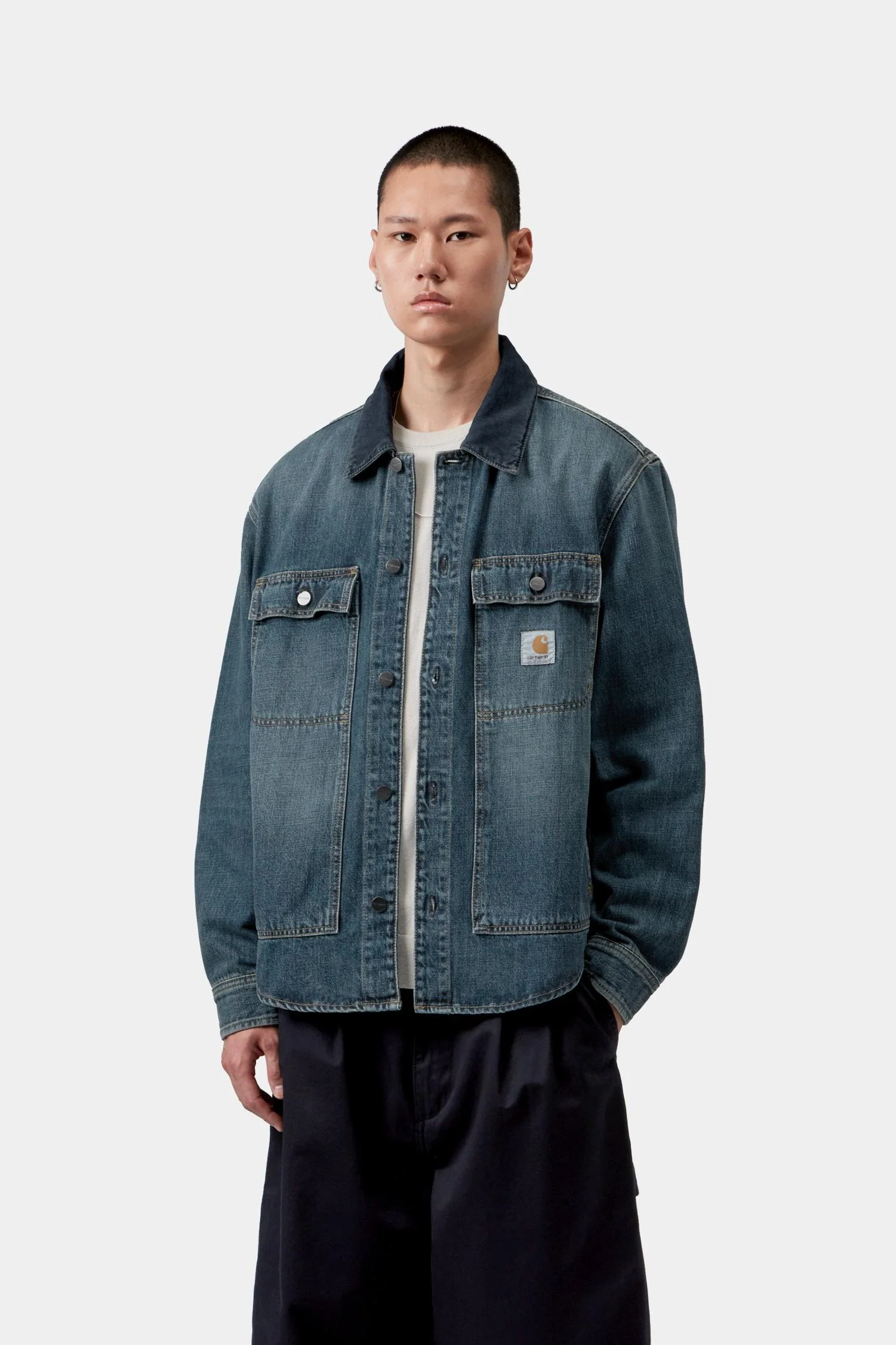 Carhartt WIP Oakland Shirt Jacket(WORN USED WASH)