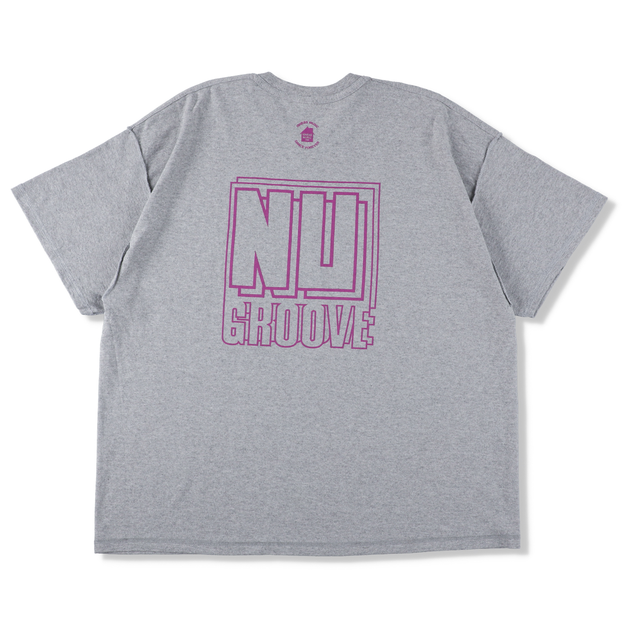 ISNESS MUSIC × Nu Groove Records Tee 背中