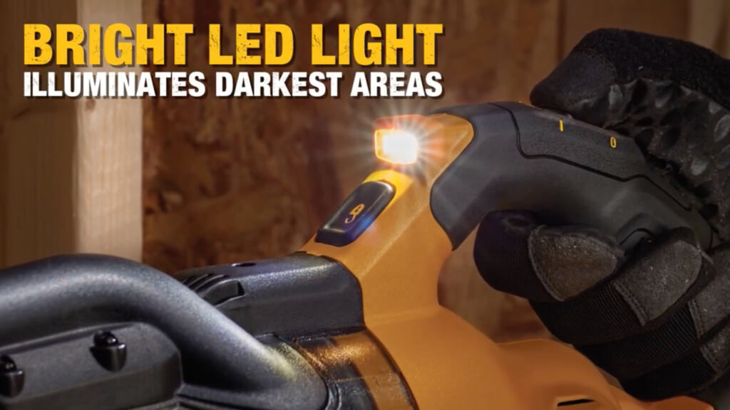 18V XR クリーナー LEDライト