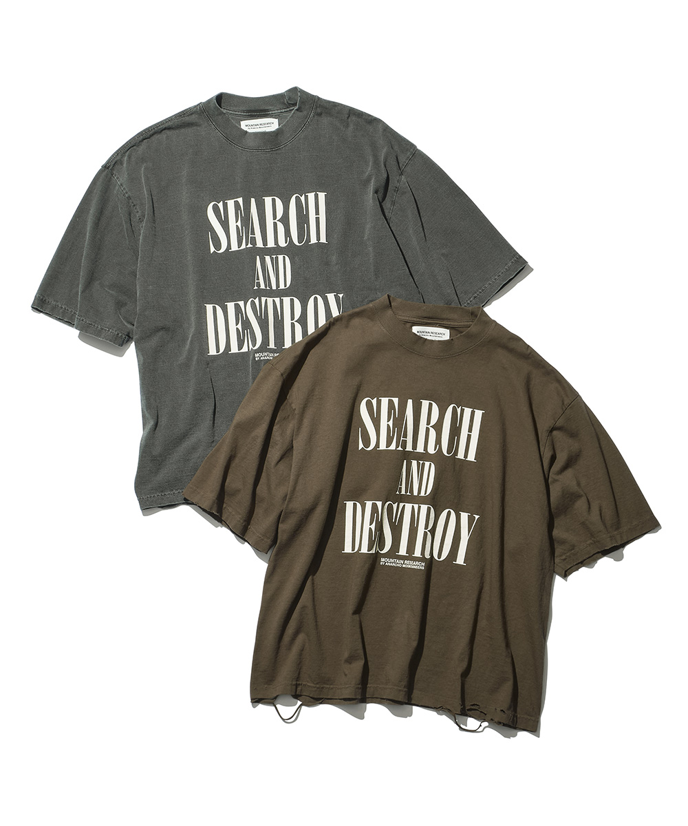 Mountain Research Damage Tee "Search and Destroy"