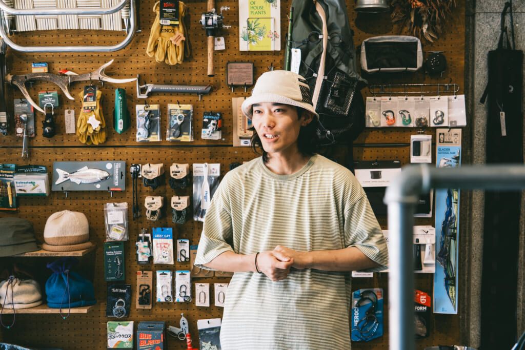 京都府笠置町にあるTHEUNFORMSTOREの石橋さん