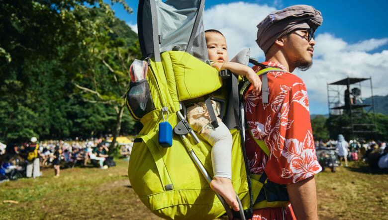 子どもと満喫する外遊びパパコーデ。-FUJI ROCK FESTIVAL 2026-