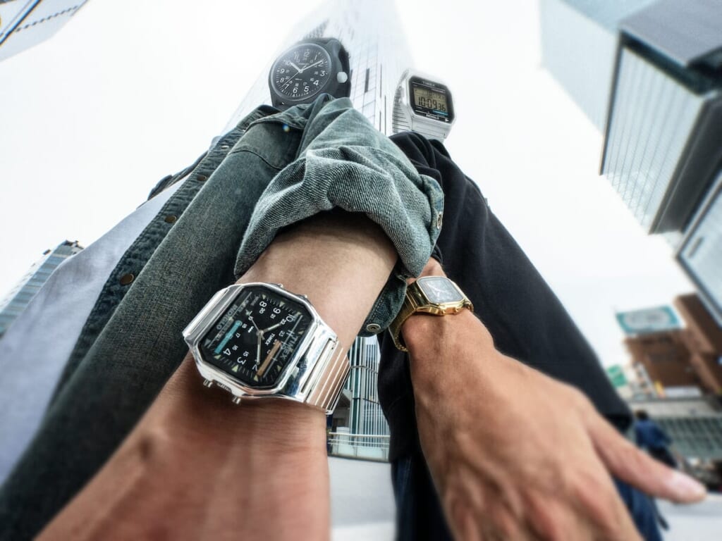 TIMEX×BEAMS Square Camper LOOK