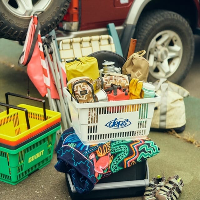 deps×GO OUT DEPS STACKABLE BASKET_GO OUT ver.