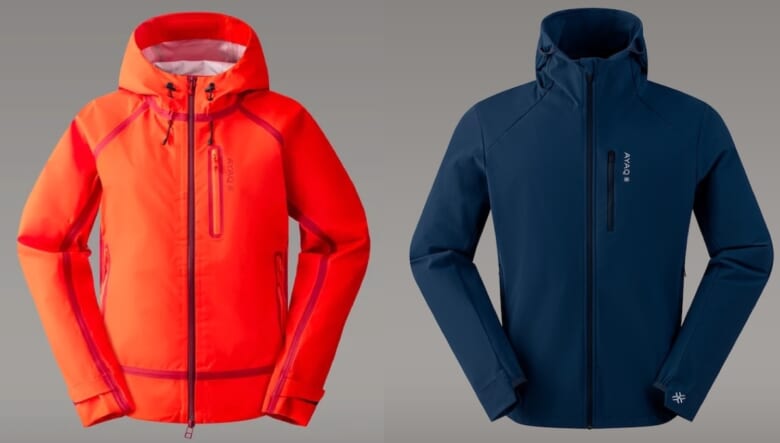 LONAK HARDSHELL JACKET_RAVEN SOFTSHELL JACKET　