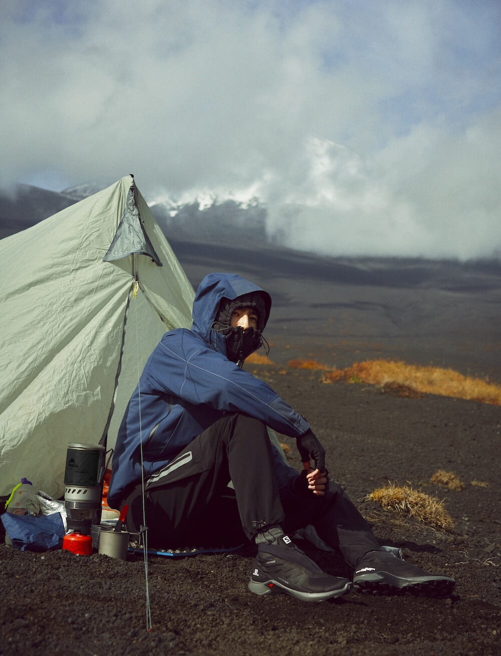 サロモンの登山靴
