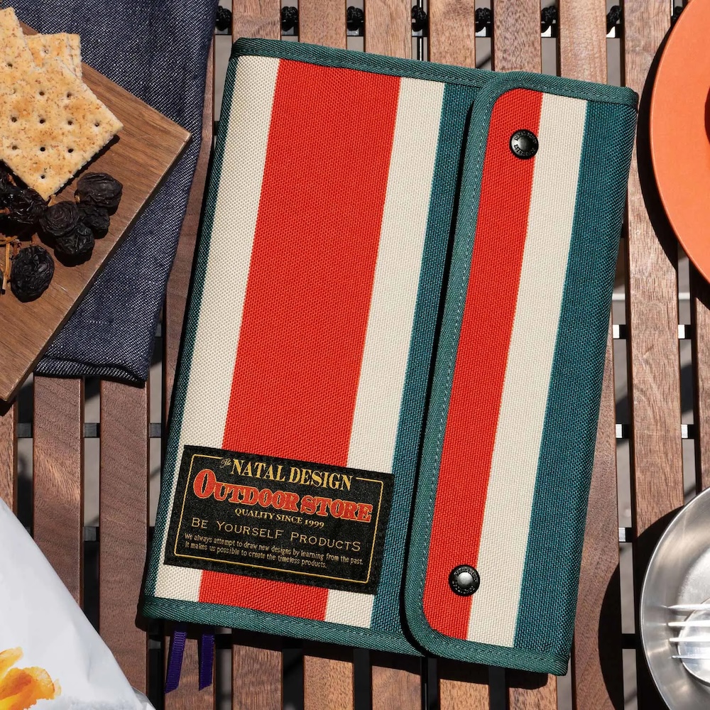 NATAL DESIGN ×ほぼ日手長 HELLO NEW DAY!(RETRO STRIPE)