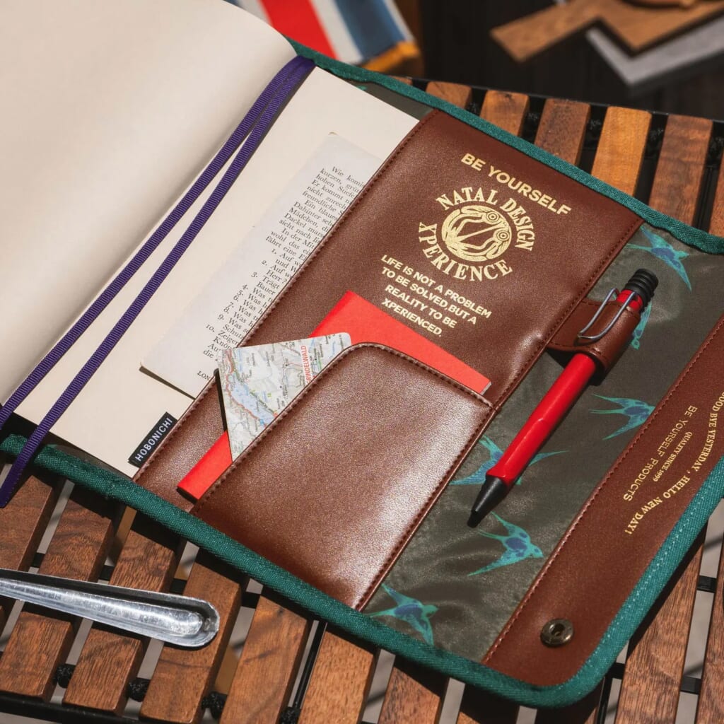 NATAL DESIGN ×ほぼ日手長 HELLO NEW DAY!(RETRO STRIPE)