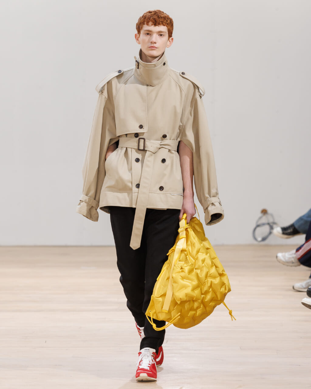 ＋phenix×beautiful people double-end GORE- TEX twill trench coat
