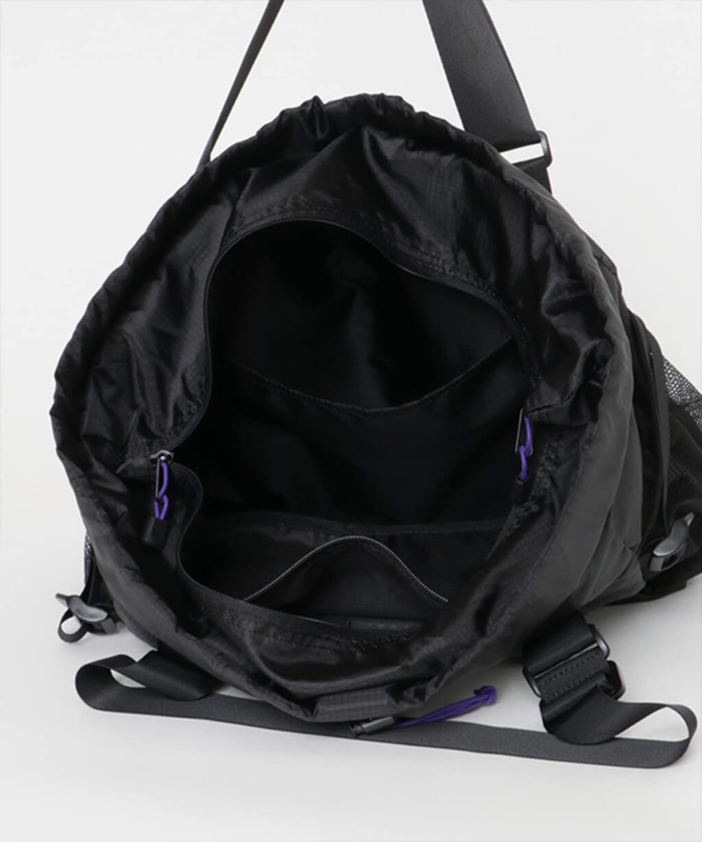 EKAL × CARIBOU Mountaineeringバッグ黒内部