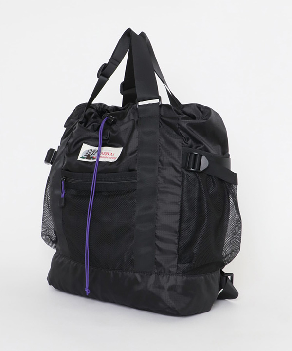 EKAL × CARIBOU Mountaineeringバッグ黒