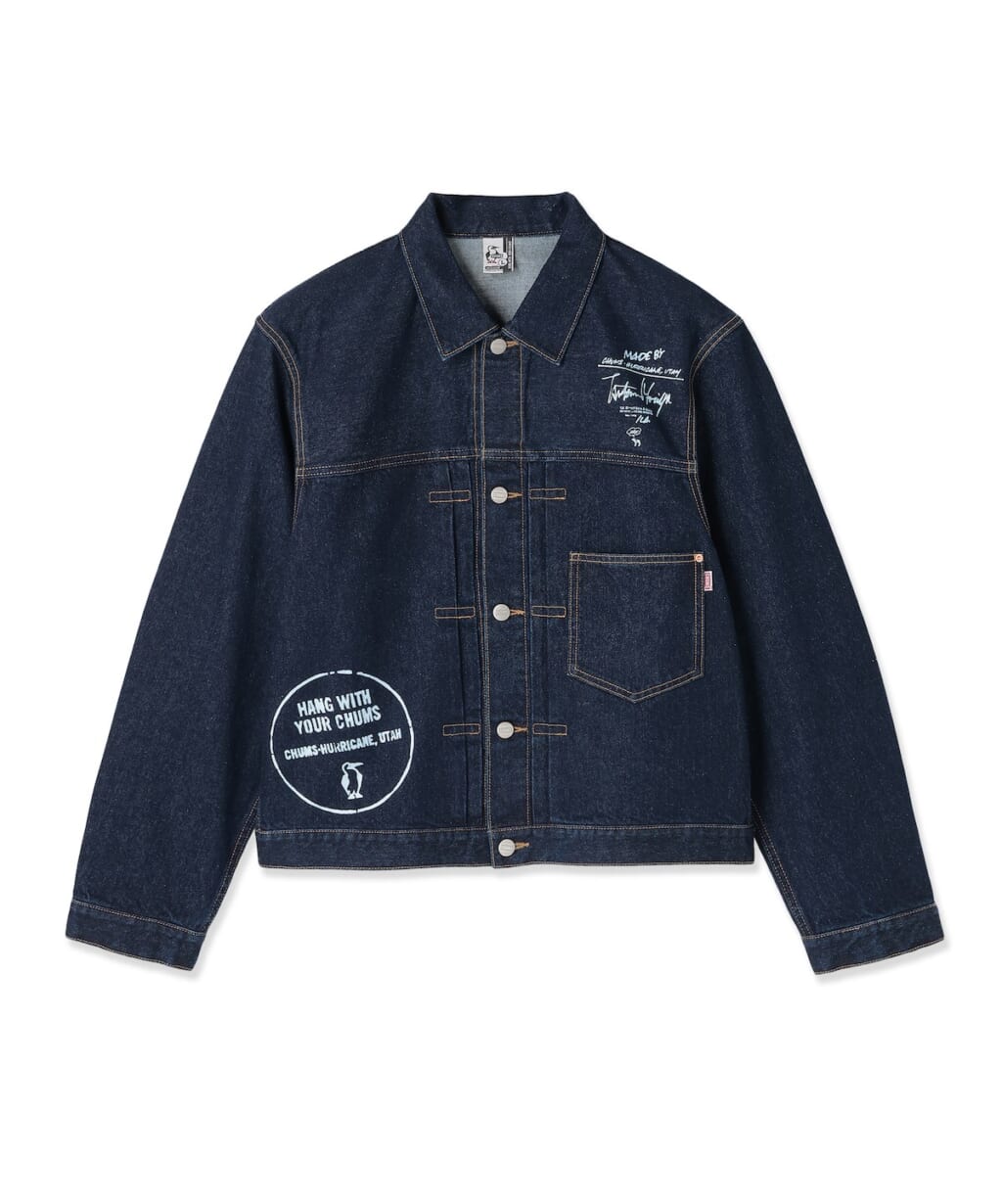 チャムスの守矢努 Denim Jacket