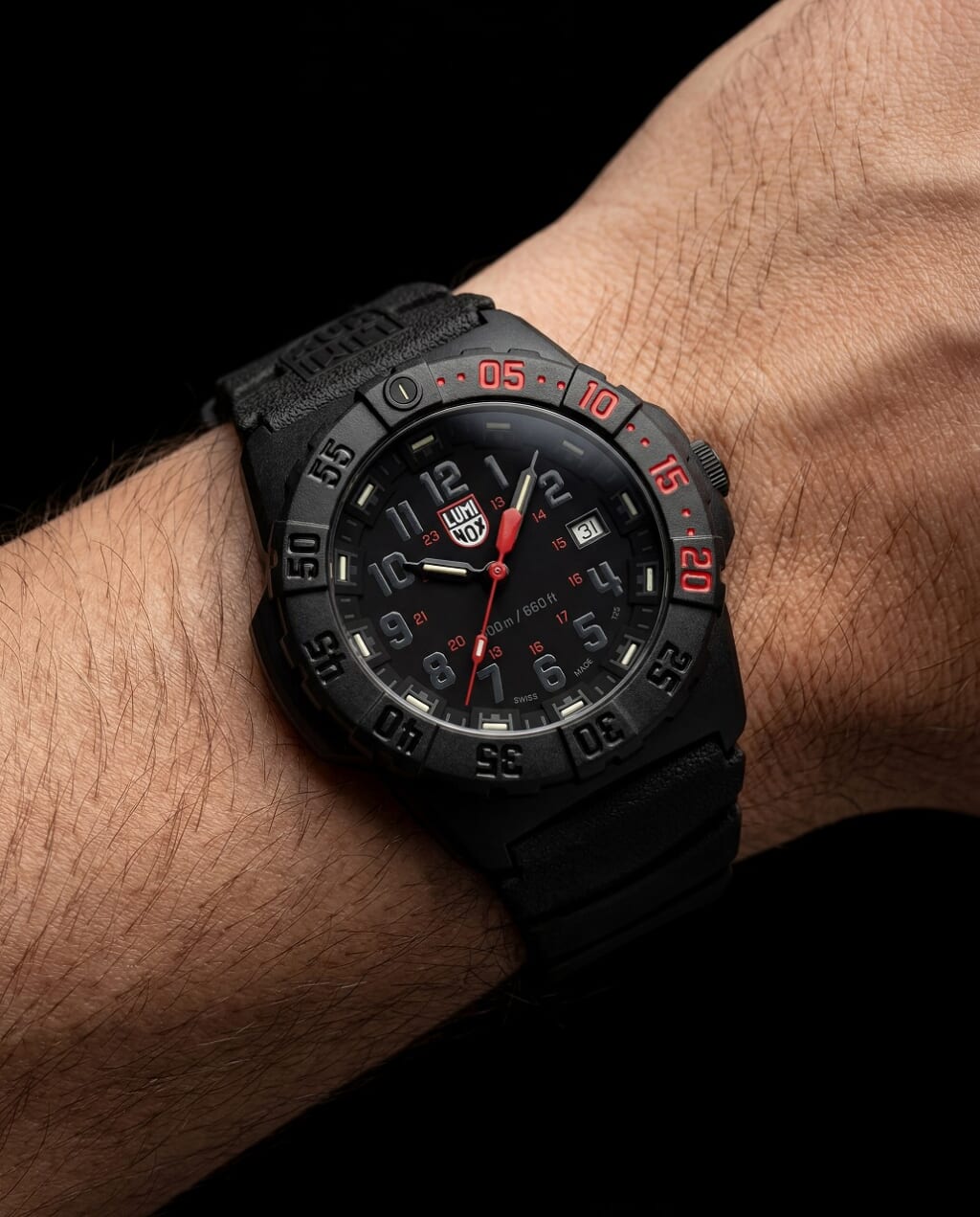 Luminox/Navy SEAL 3550 Series装着例