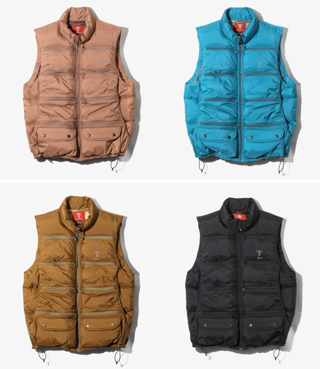 Fishing Down Vest front