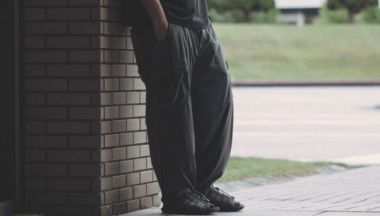 DVERG×ROKXのTERRAIN CARGO PANT PIGMENT DYE