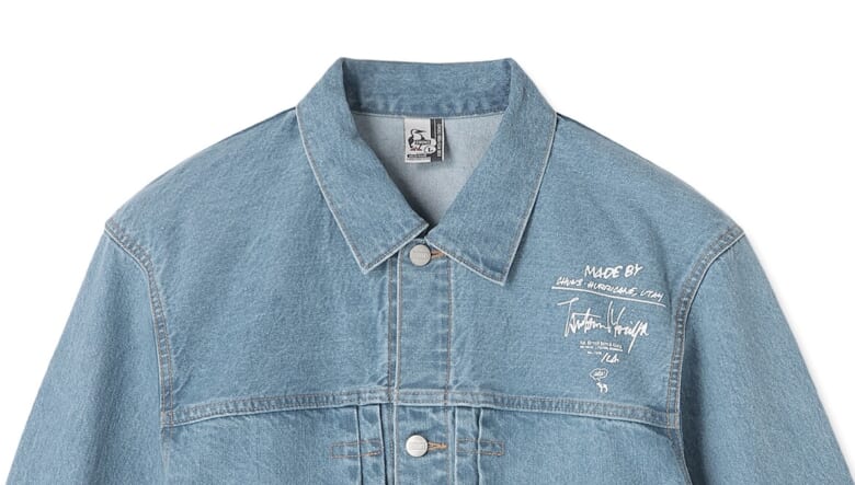 チャムスの守矢努 Denim Jacket