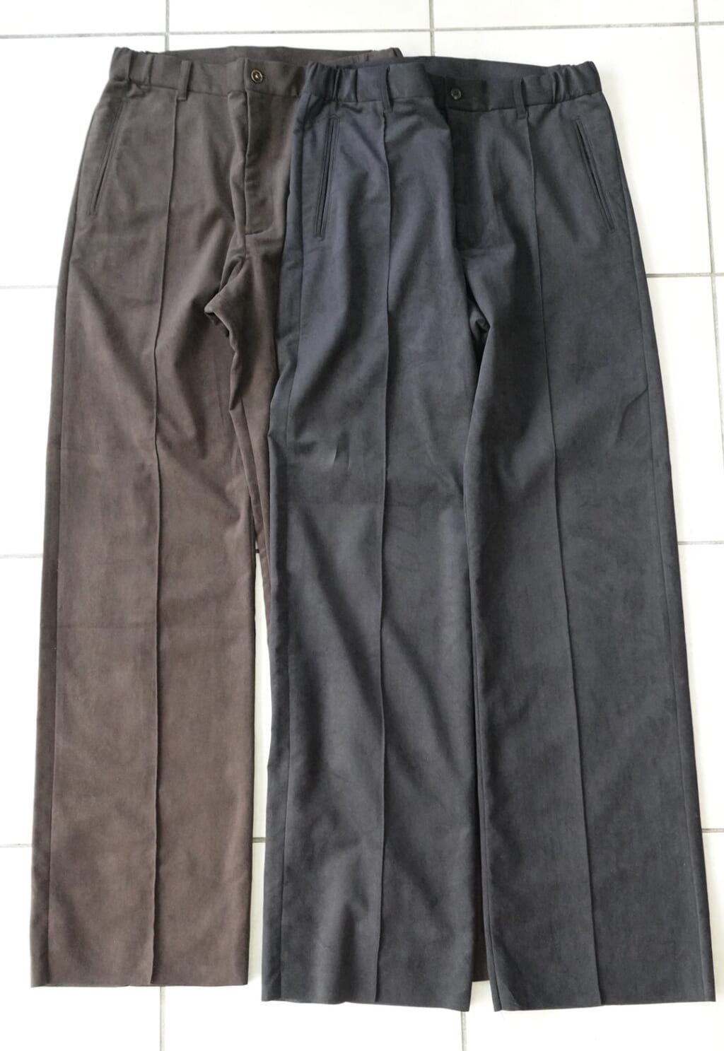 PITCH original slacks “ultra suede"
