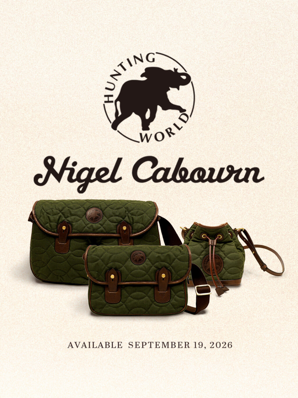 HUNTING WORLD × Nigel Cabourn COLLECTION