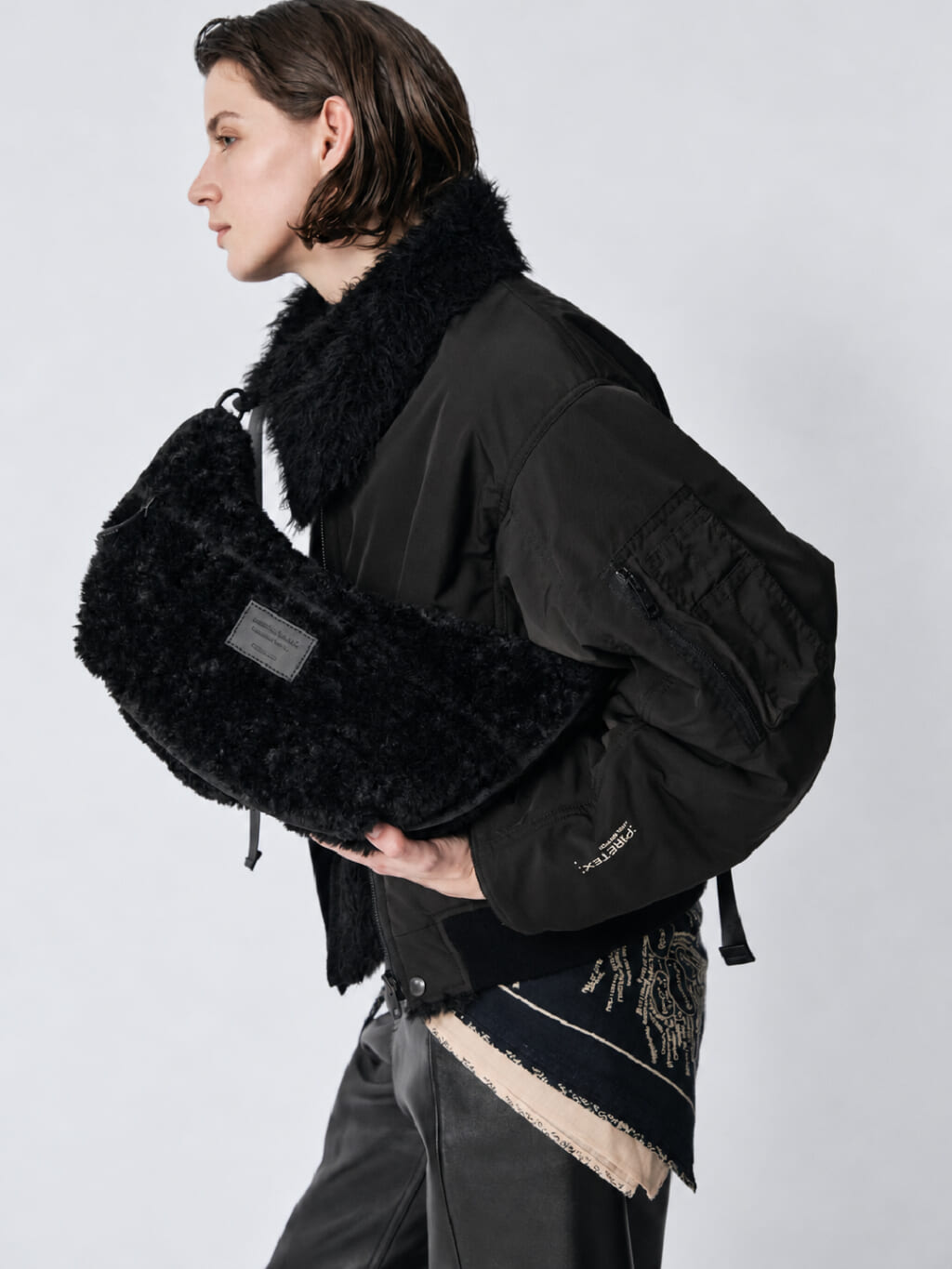 beautiful people PERTEX® twill reversible MA-1 blouson