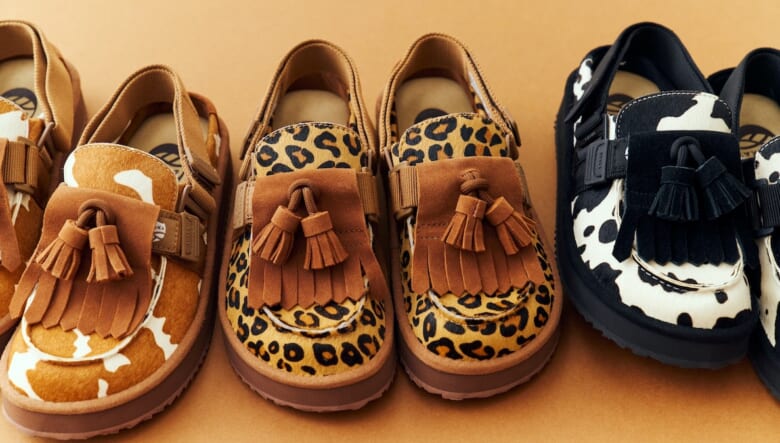 SHAKAのMOC MULE TASSEL COWHAIR