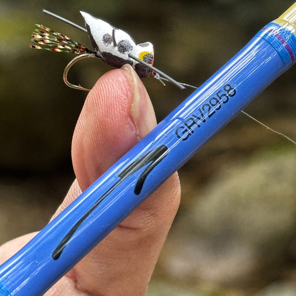 ADVENTURE pack rod 6pc 7ft #4