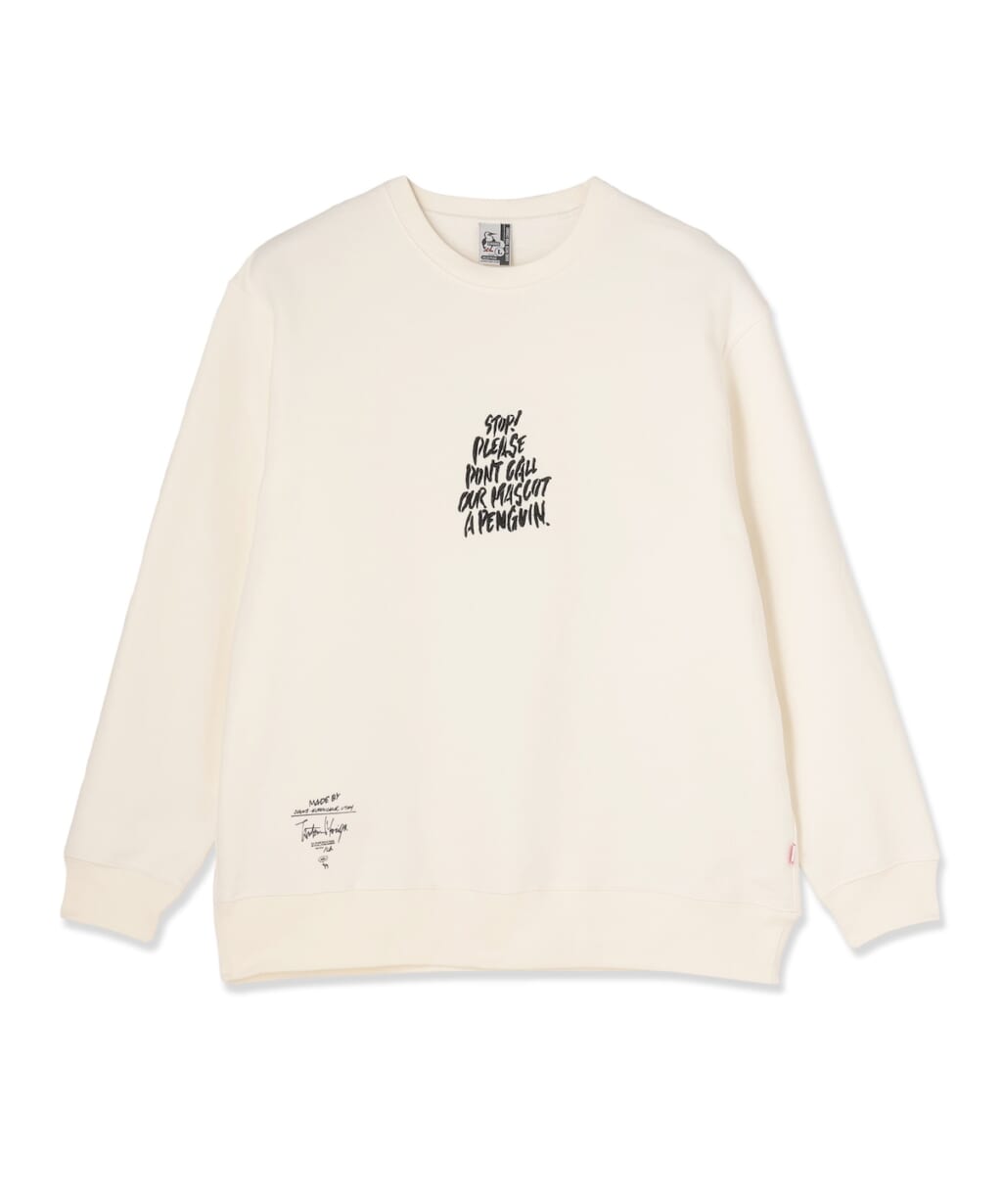チャムスの守矢努 Twins Crew Top