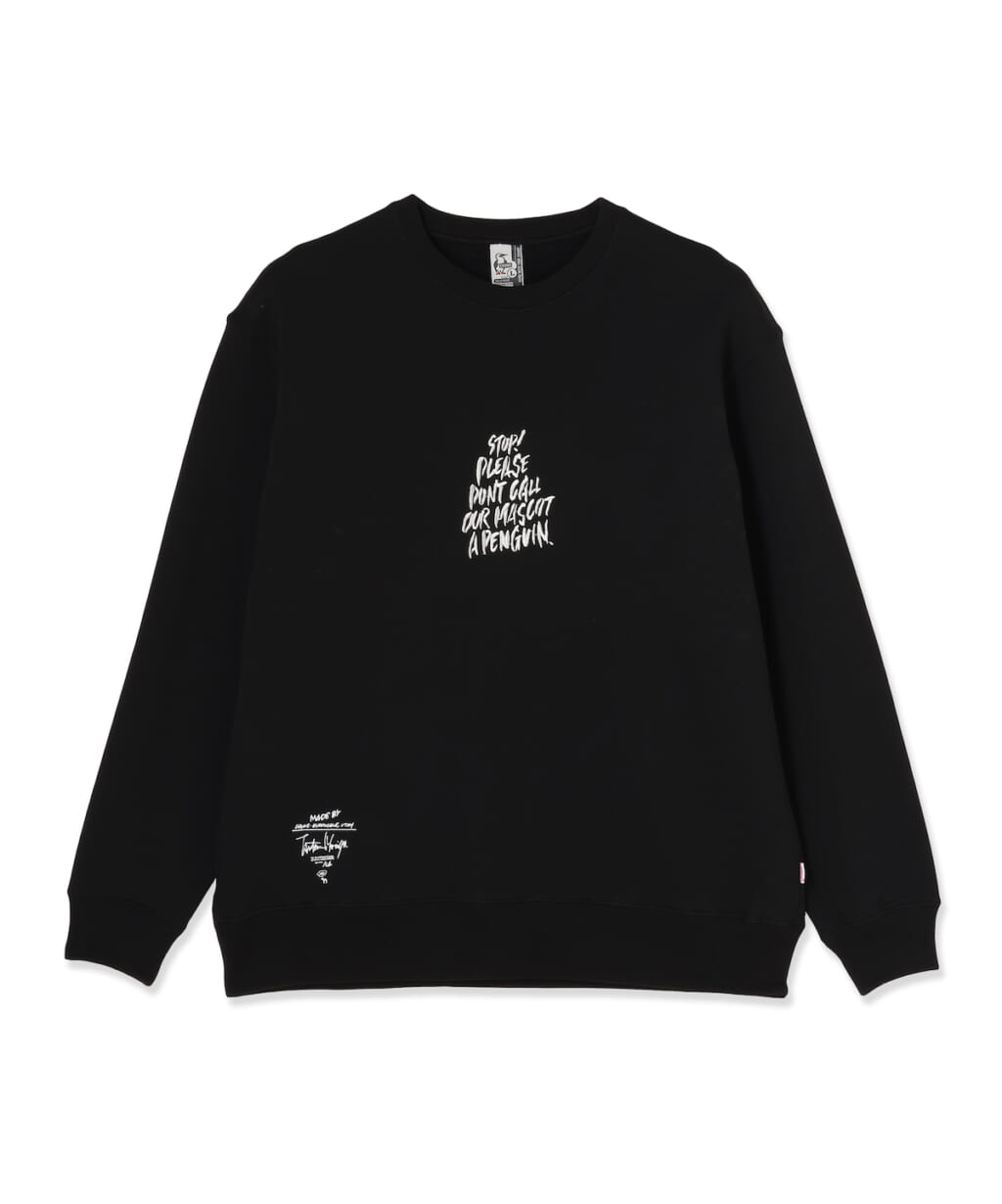 チャムスの守矢努 Twins Crew Top