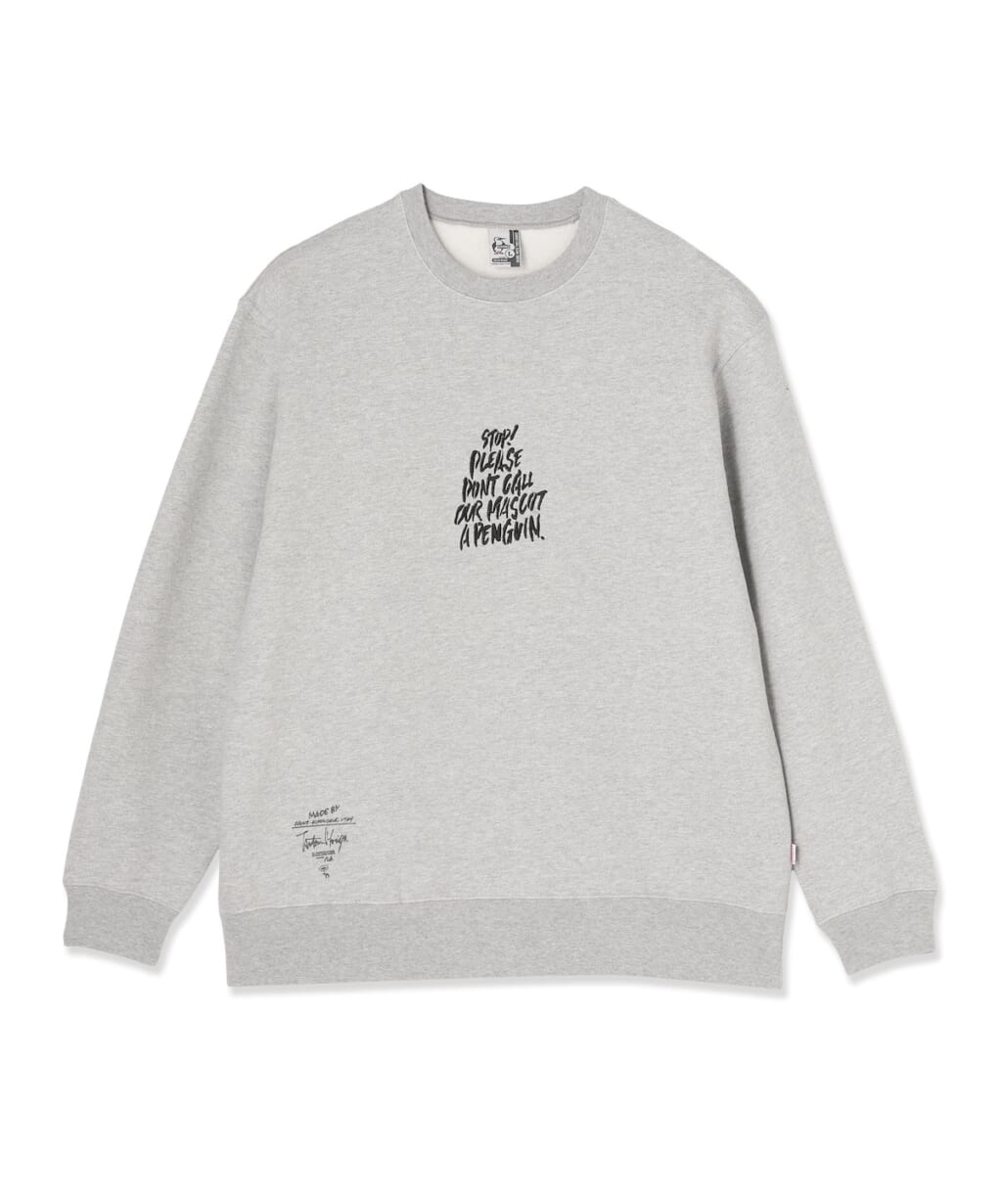 チャムスの守矢努 Twins Crew Top