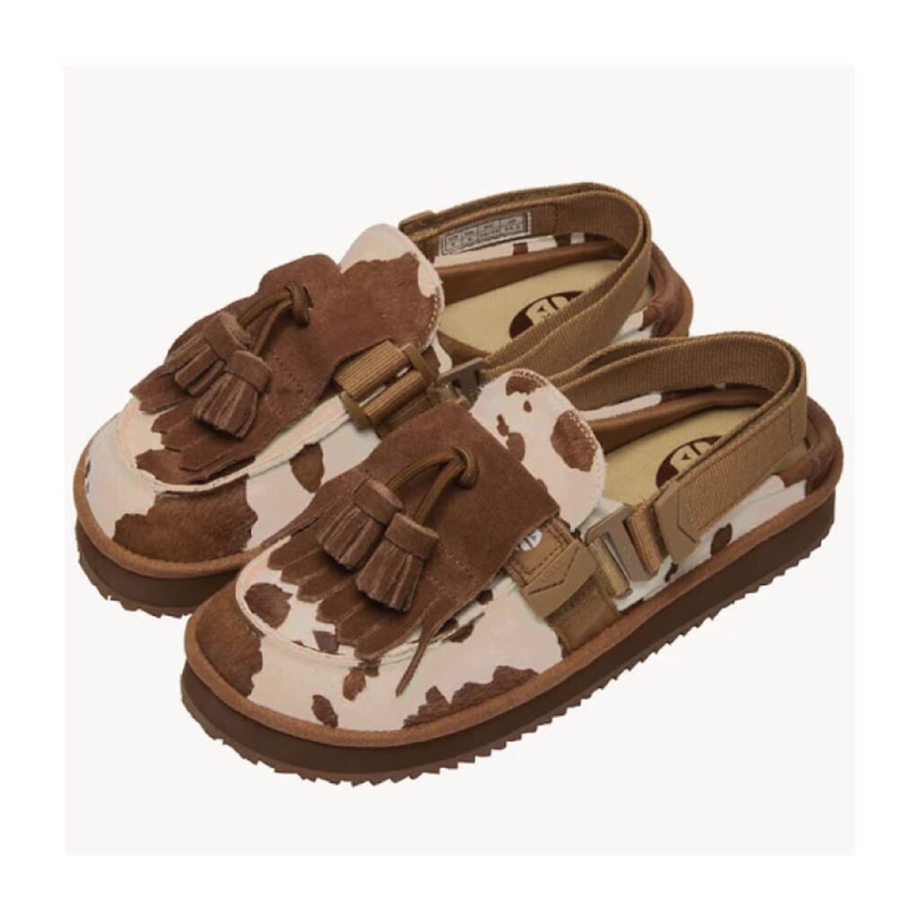 SHAKAのMOC MULE TASSEL COWHAIR