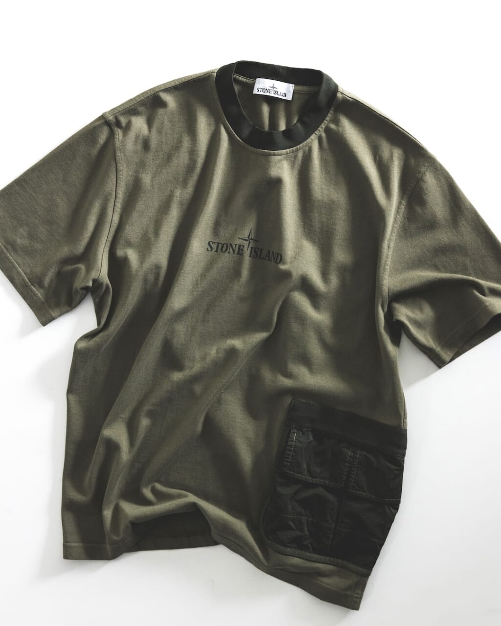 BEAMS×Stone Island T-Shirt