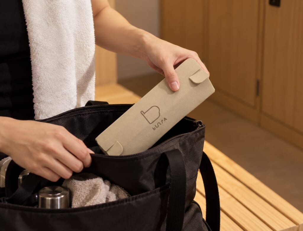 shikimono portable for sauna 折り畳み使用時