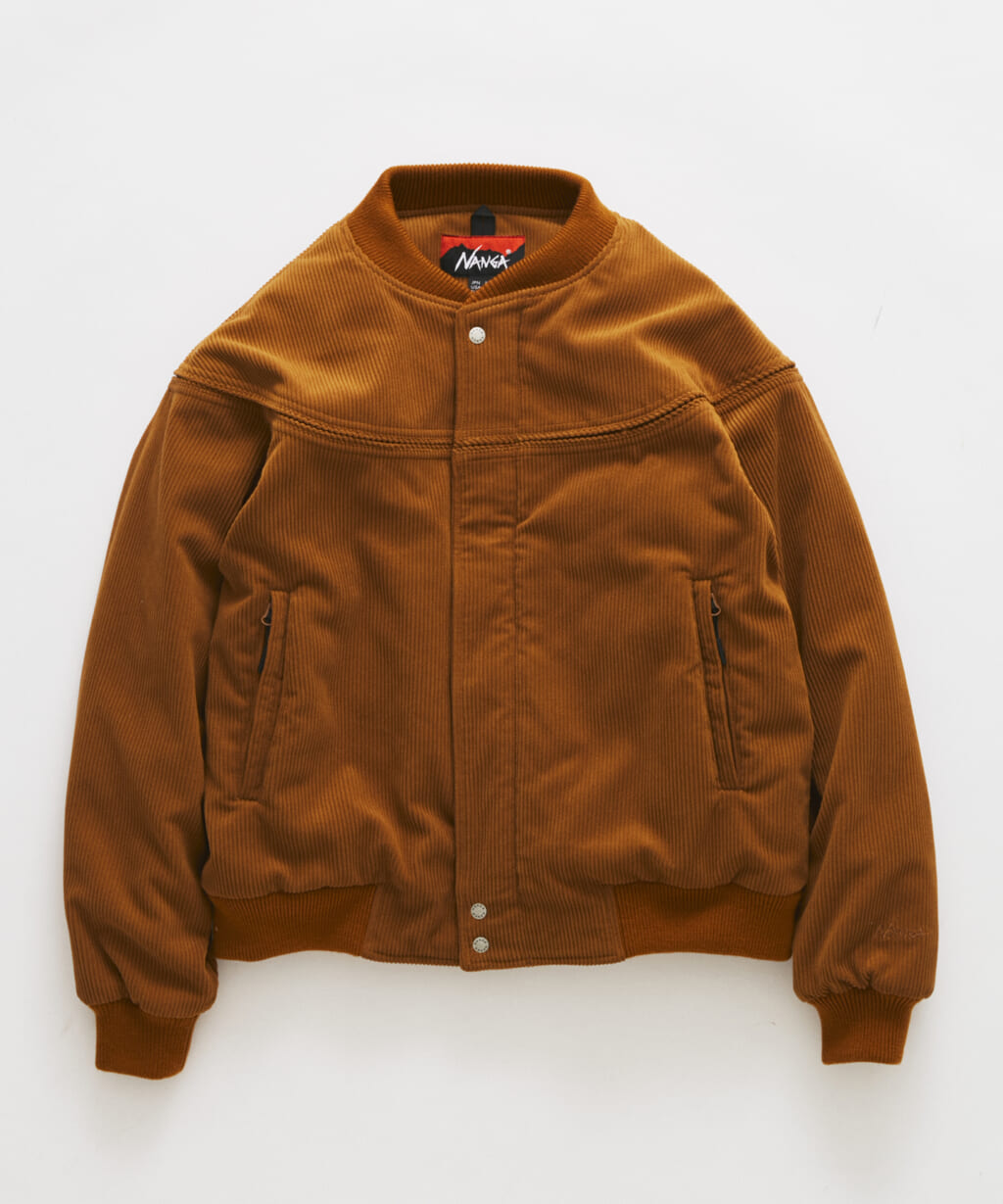 NANGA×JOURNAL STANDARD ヴィンテージリッジコーデュロイダウンジャケット