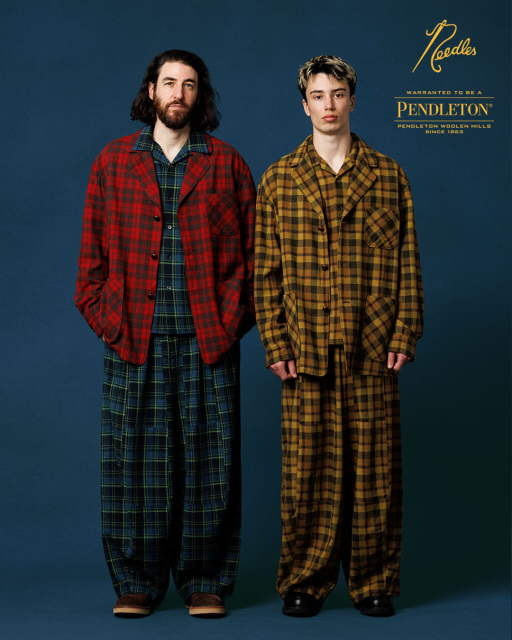 NEEDLES×PENDLETON コラボイメージ
