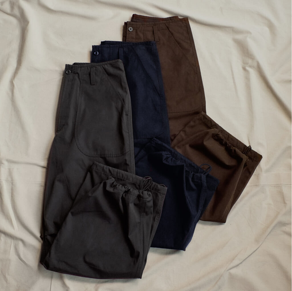 GU×ENGINEERED GARMENTS ウォームスーパーワイドパンツ