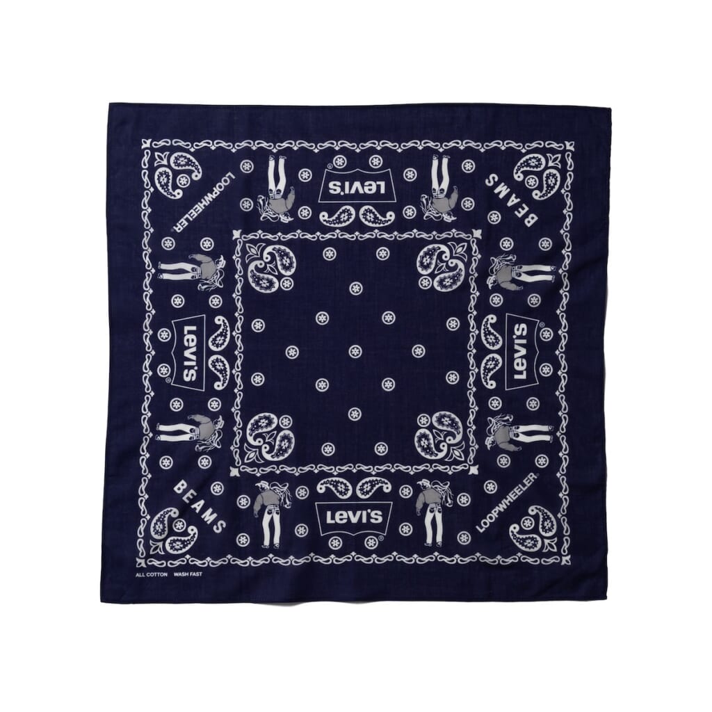 Levi’s® × LOOPWHEELER × BEAMSのBandana