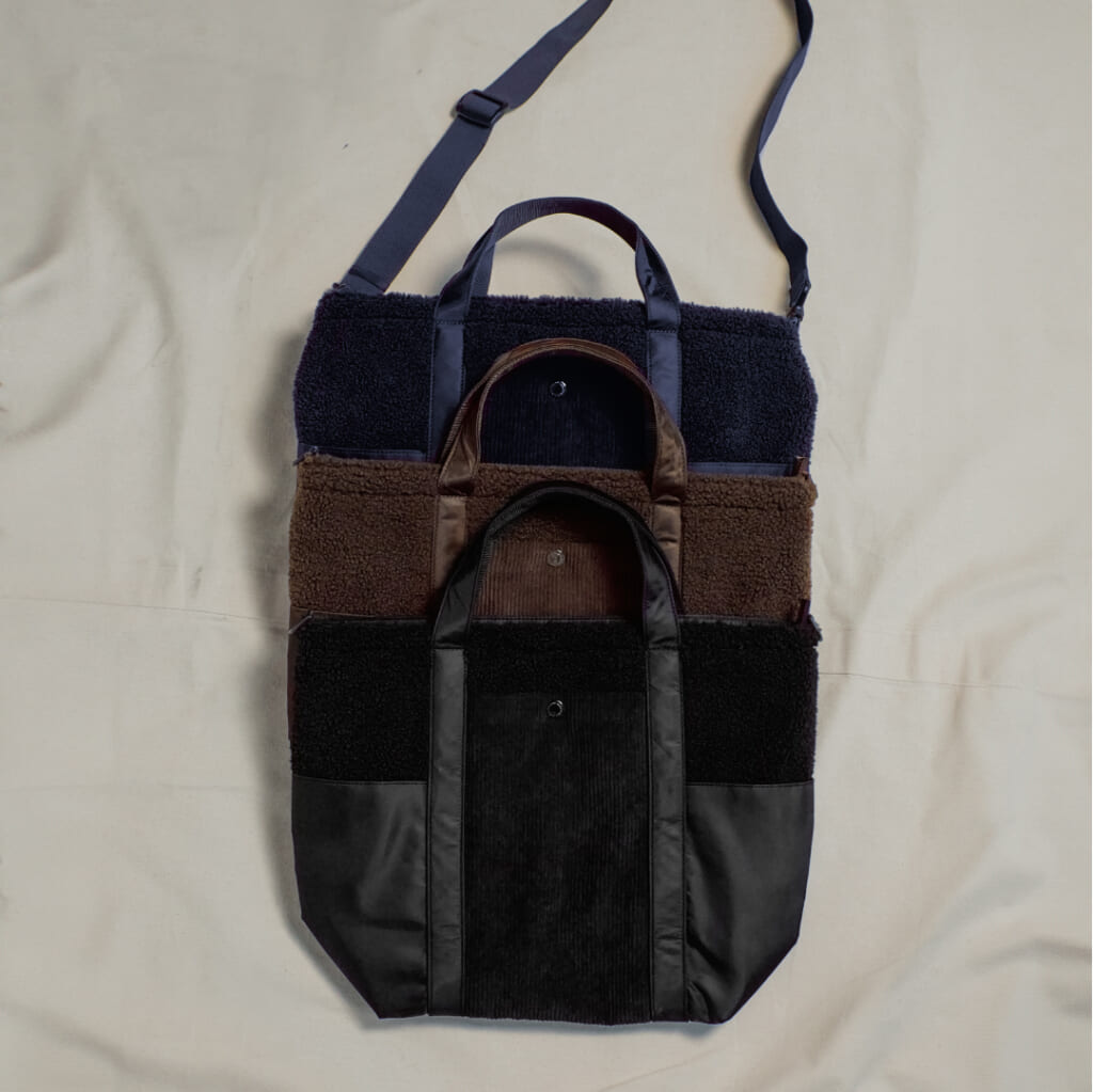 GU×ENGINEERED GARMENTS 2WAYトートバッグ