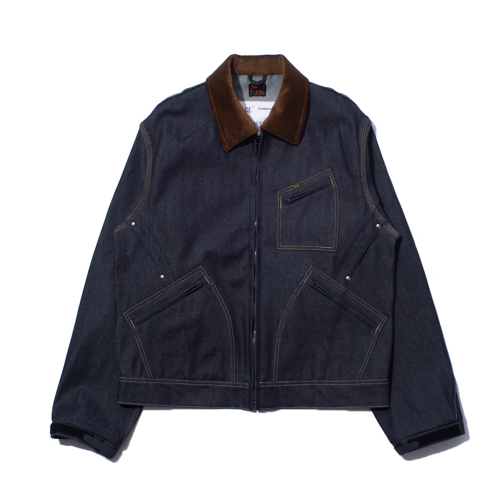 LEE BY F/CE. 91-B MODULAR COVERALL JACKET / CORDURA DENIM