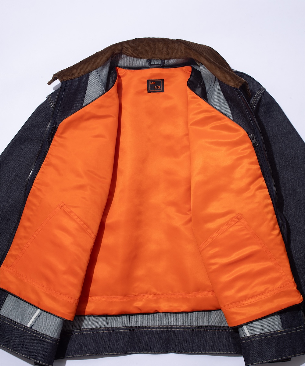 LEE BY F/CE. 91-B MODULAR COVERALL JACKET / CORDURA DENIM