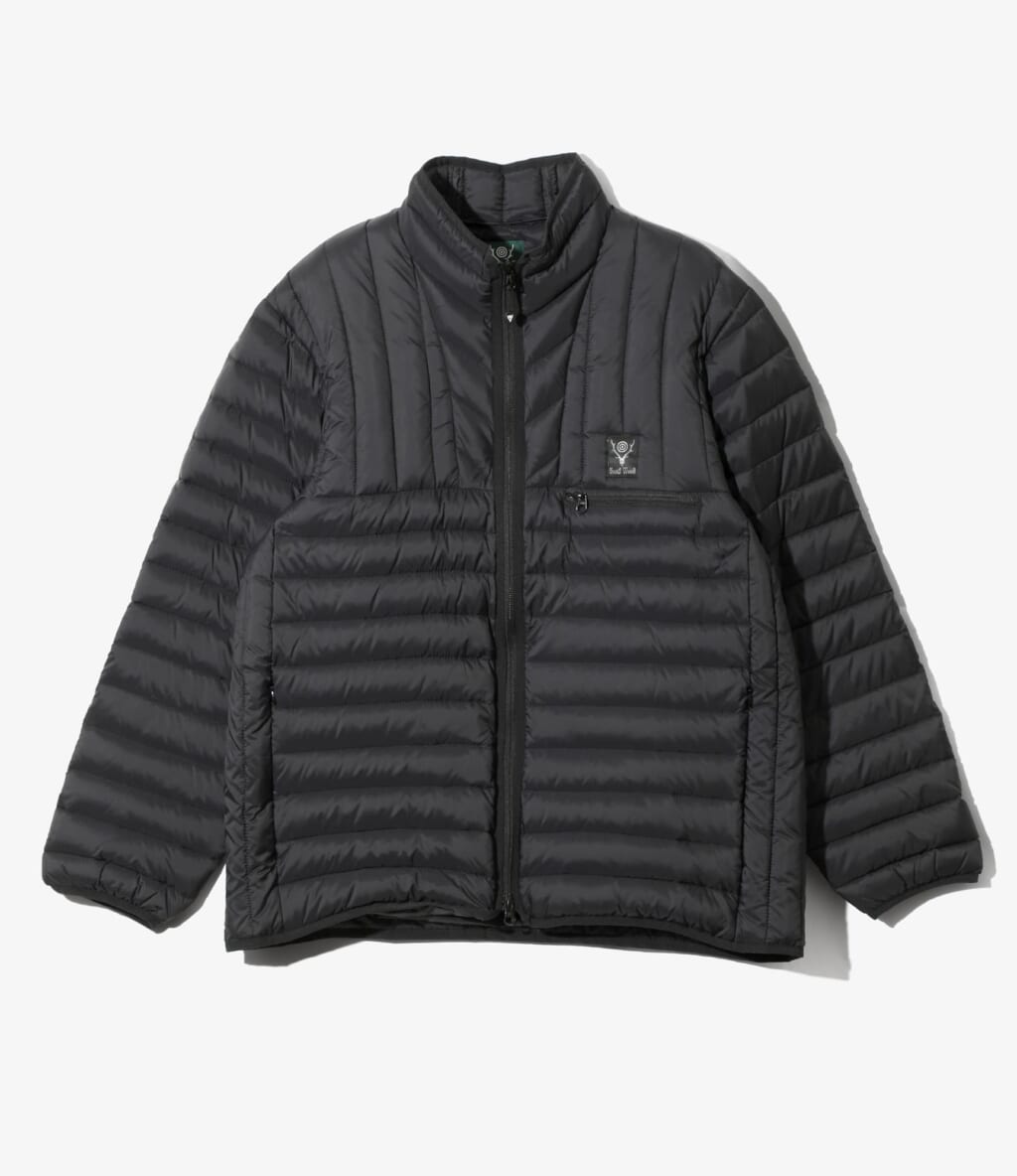 サウス2 ウエスト8とタイオン Inner Down Vest 黒