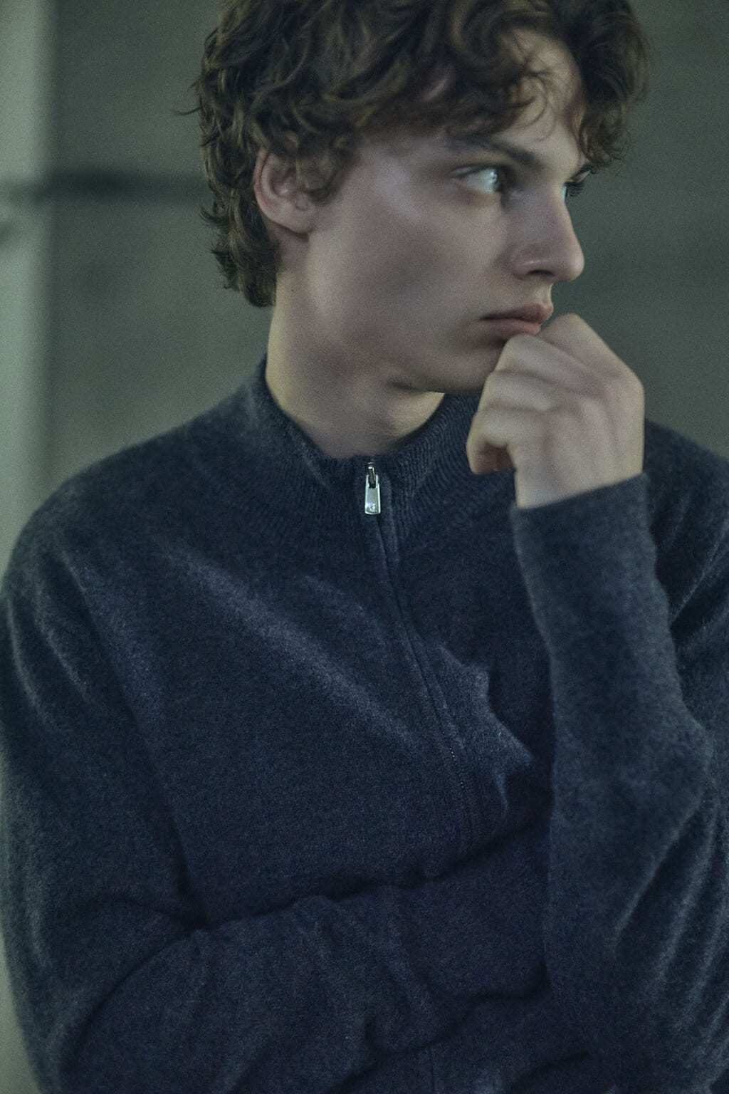 TAION PREMIUM CASHMERE KNITイメージ男性